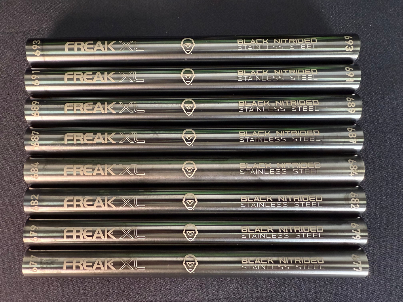 NEW Black Nitride Freak XL Boremaster - 8" Inserts Stainless Steel. Limited QTY!