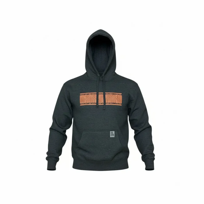 Luxe Life Charcoal Hoodie