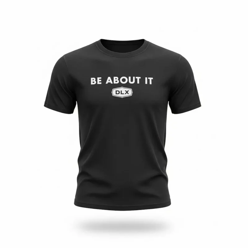 Be About It Black T-Shirt