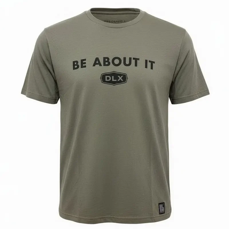 Be About It Warm Grey T-Shirt