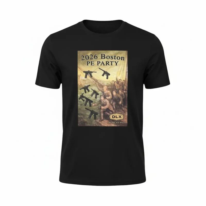 Boston PE Party Black T-Shirt