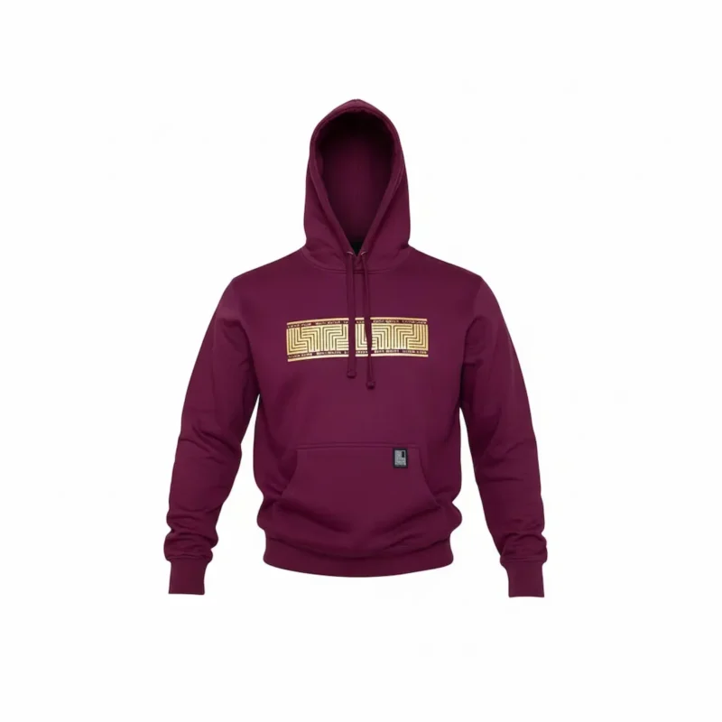 Luxe Life Maroon Hoodie