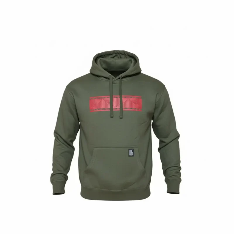 Luxe Life Military Green Hoodie